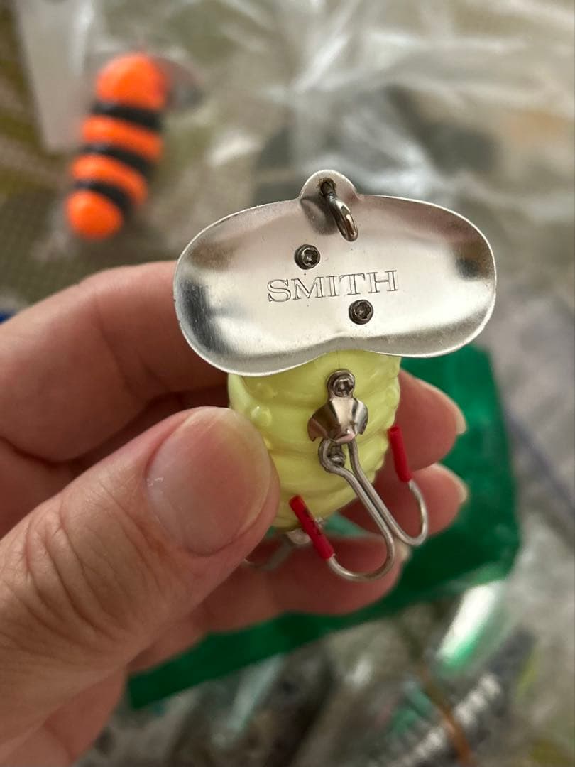 SMITH キャタピー、他ナマズ、バス、雷魚ルアー10個