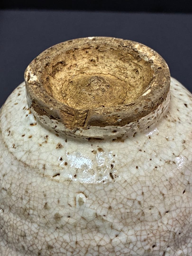 茶碗　古萩　萩焼　 抹茶碗　時代　煎茶道具　 茶器　陶器　萩焼き