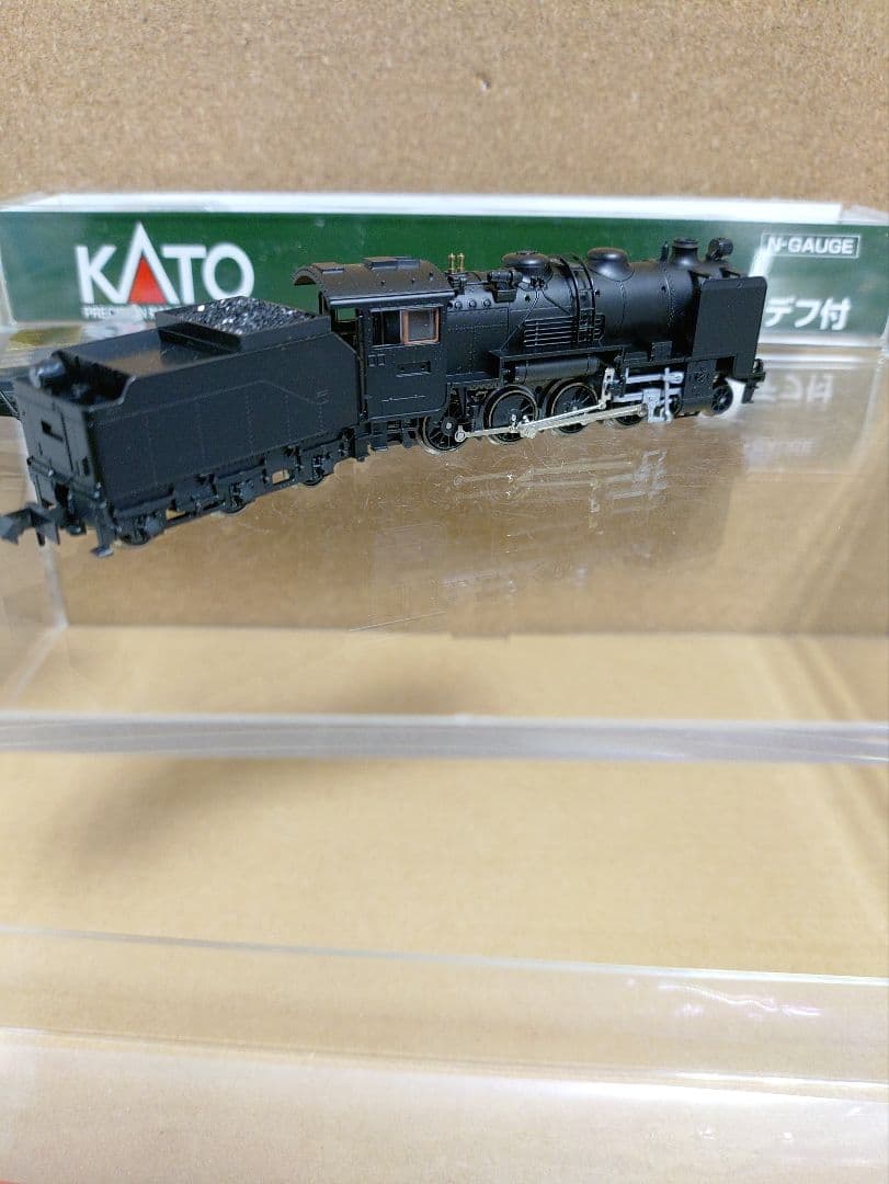 384☆ 中古美品 Nゲージ 蒸気機関車 KATO 2015 9600 デフ付