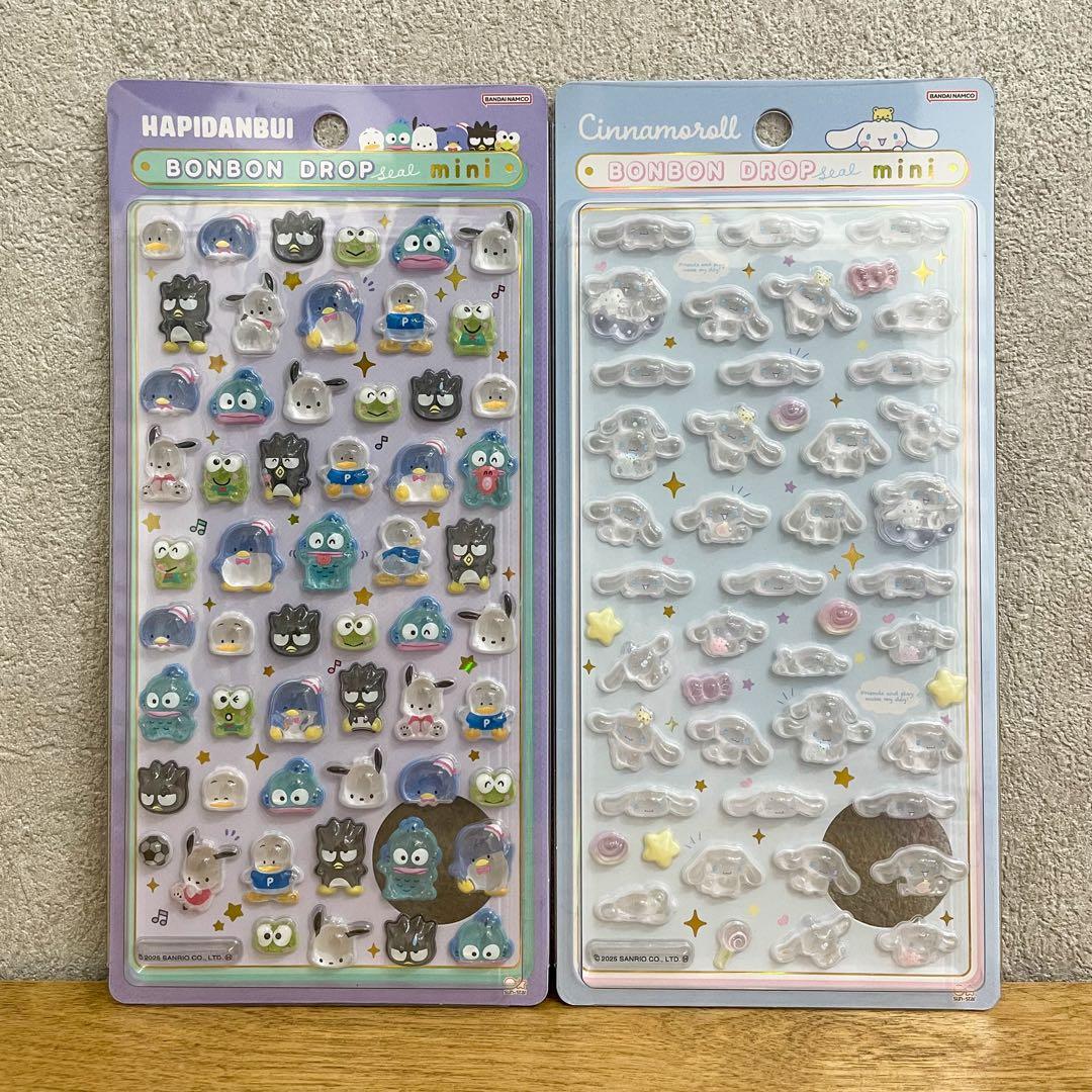 【正規品】 ボンボンドロップシール ディズニー サンリオ ミニミニセット