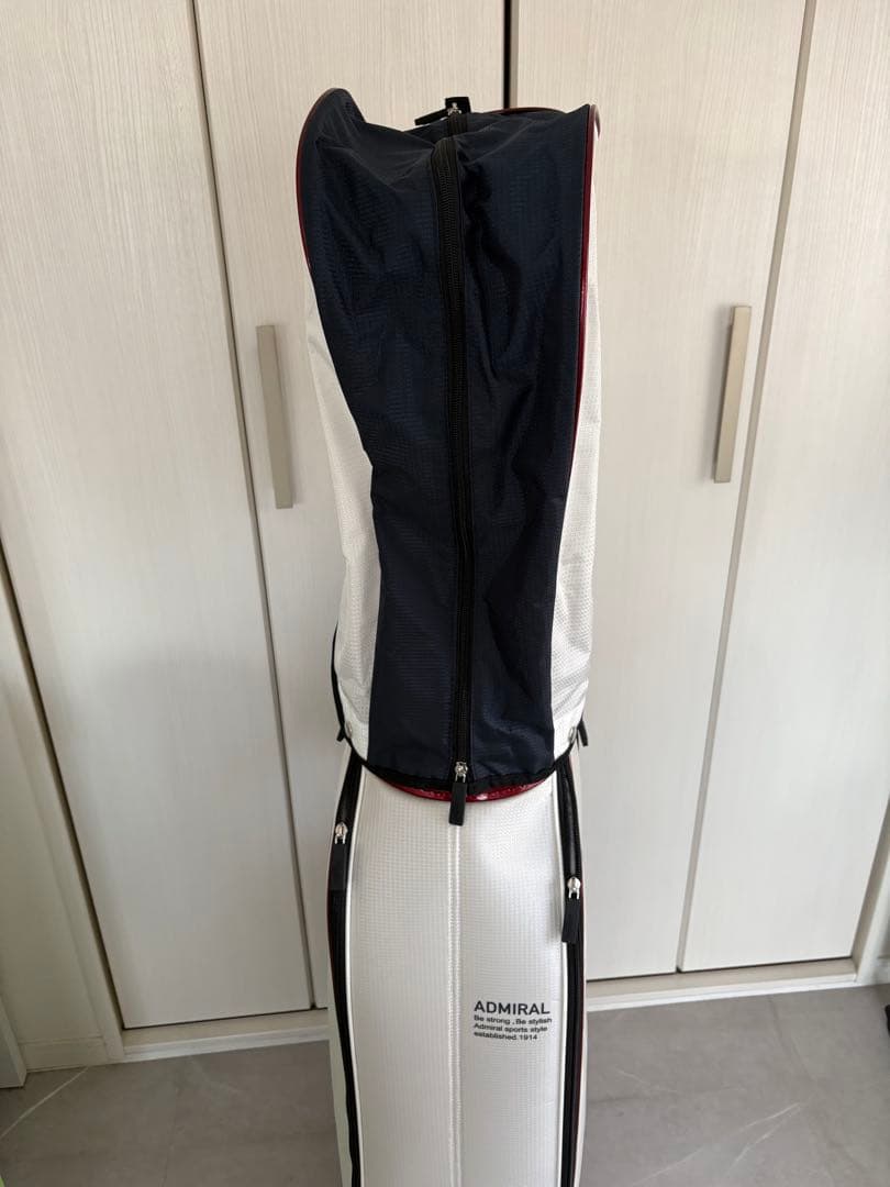 アドミラル　ゴルフ　キャディバッグ　トリコロール