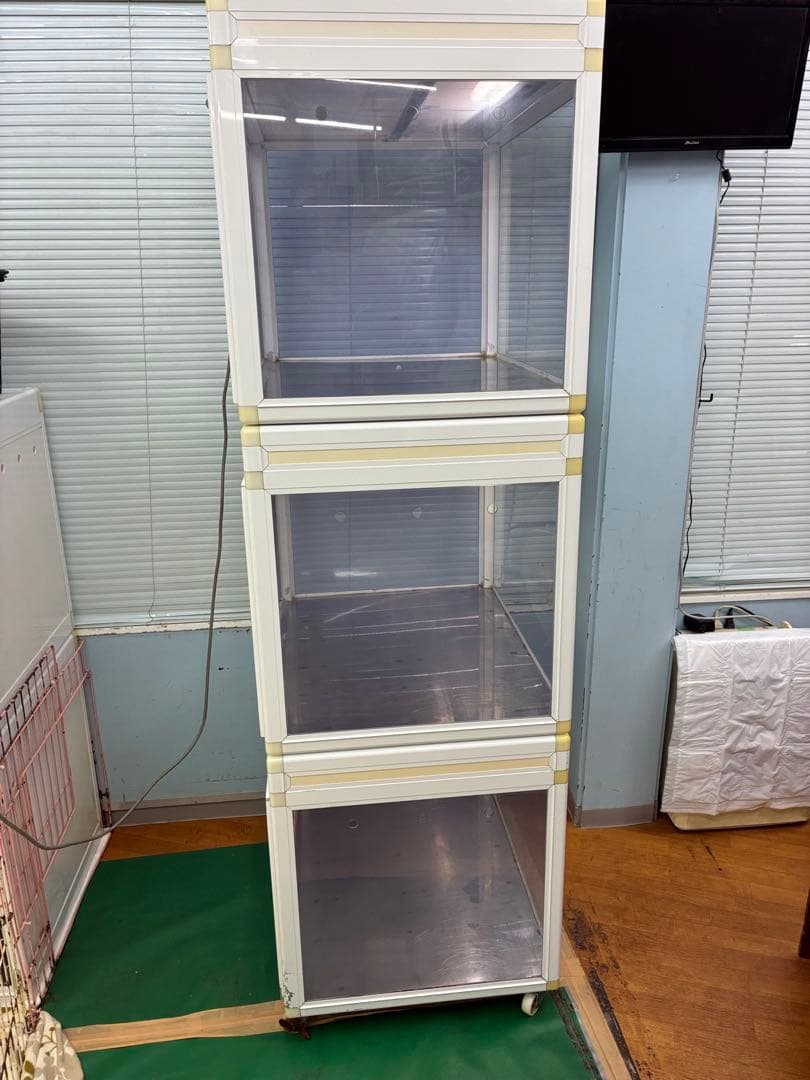 ❗️限界値引実施中❗️GB PRO ペットマンション 3面クリアフィックス窓3段