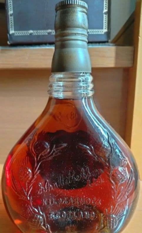 1970年代流通 ジョニーウォーカー 特級ブラック(下3行ラベル)＆スウィング