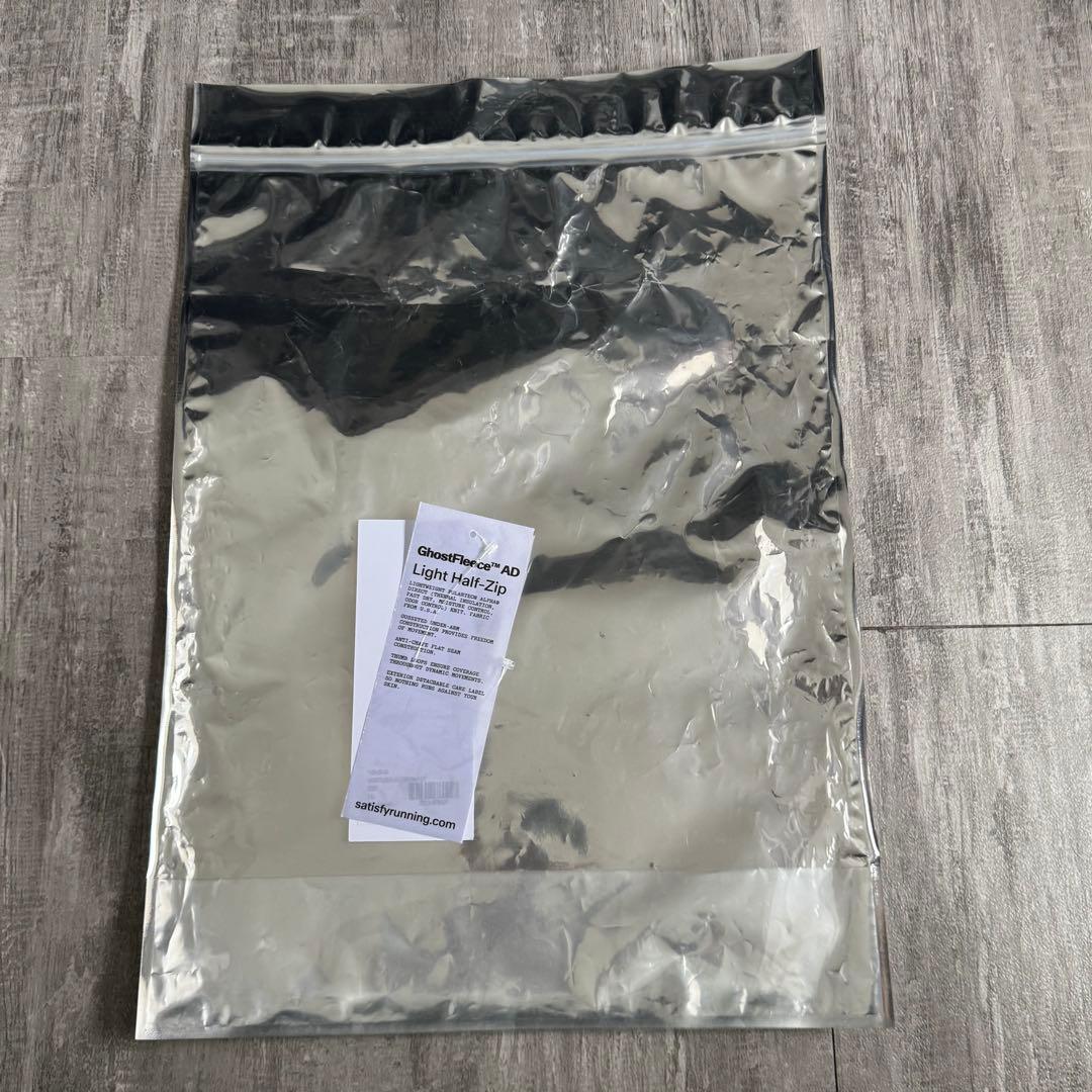 ウォーキング・ランニングウェア SATISFY GHOSTFLEECE AD LIGHT HALF-ZIP