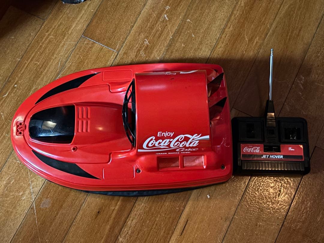 Coca-Cola リモコンミニボート
