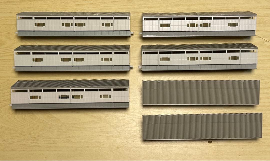 【ジャンク】KATO 近郊形対向式ホームセット　他、複数セット