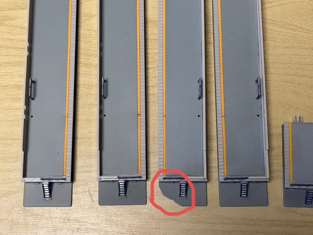 【ジャンク】KATO 近郊形対向式ホームセット　他、複数セット