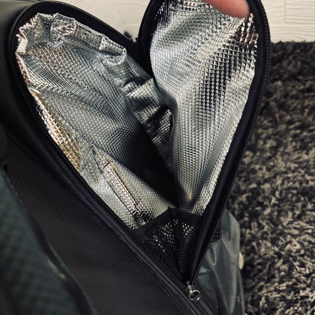 激シブ ナイキ スタンド ゴルフ キャディバッグ 14分割 グリーン 軽量