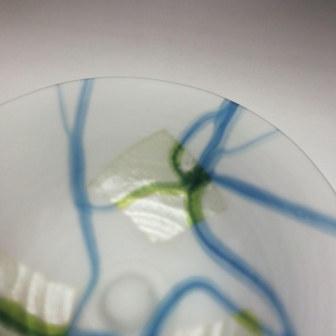 Ｓ５７４　茶碗　『義山　銀箔清流』『水崎長寿作』　共箱　抹茶碗　茶道具