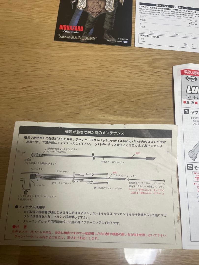 バイオハザード CODE:Veronica アシュフォードゴールドルガー 限定版