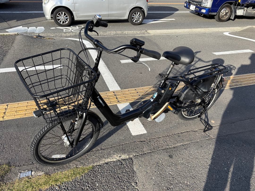 中古20インチ Panasonic電動アシスト自転車　12Ah