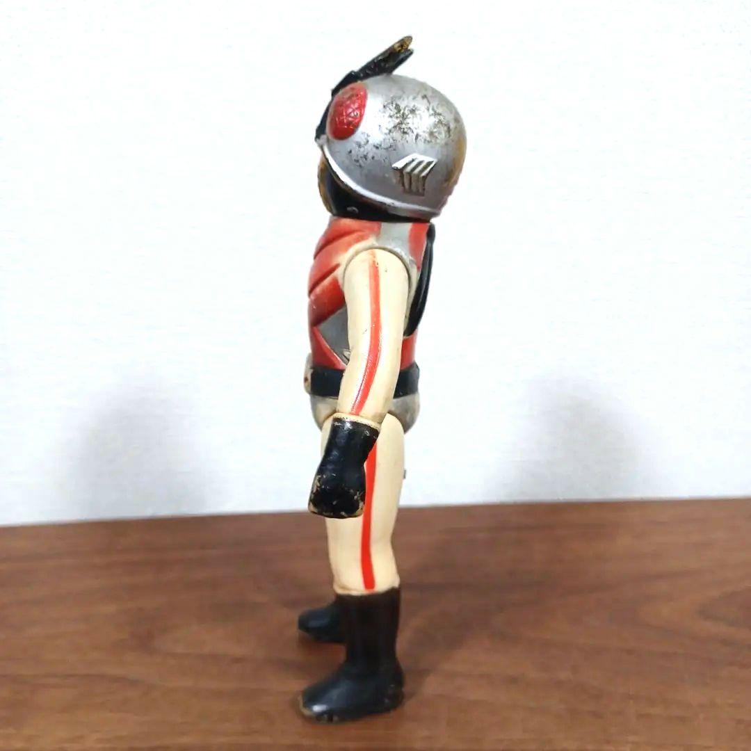 当時物マスダヤ製「スパークライト仮面ライダー X」激レアなソフビフィギュア玩具