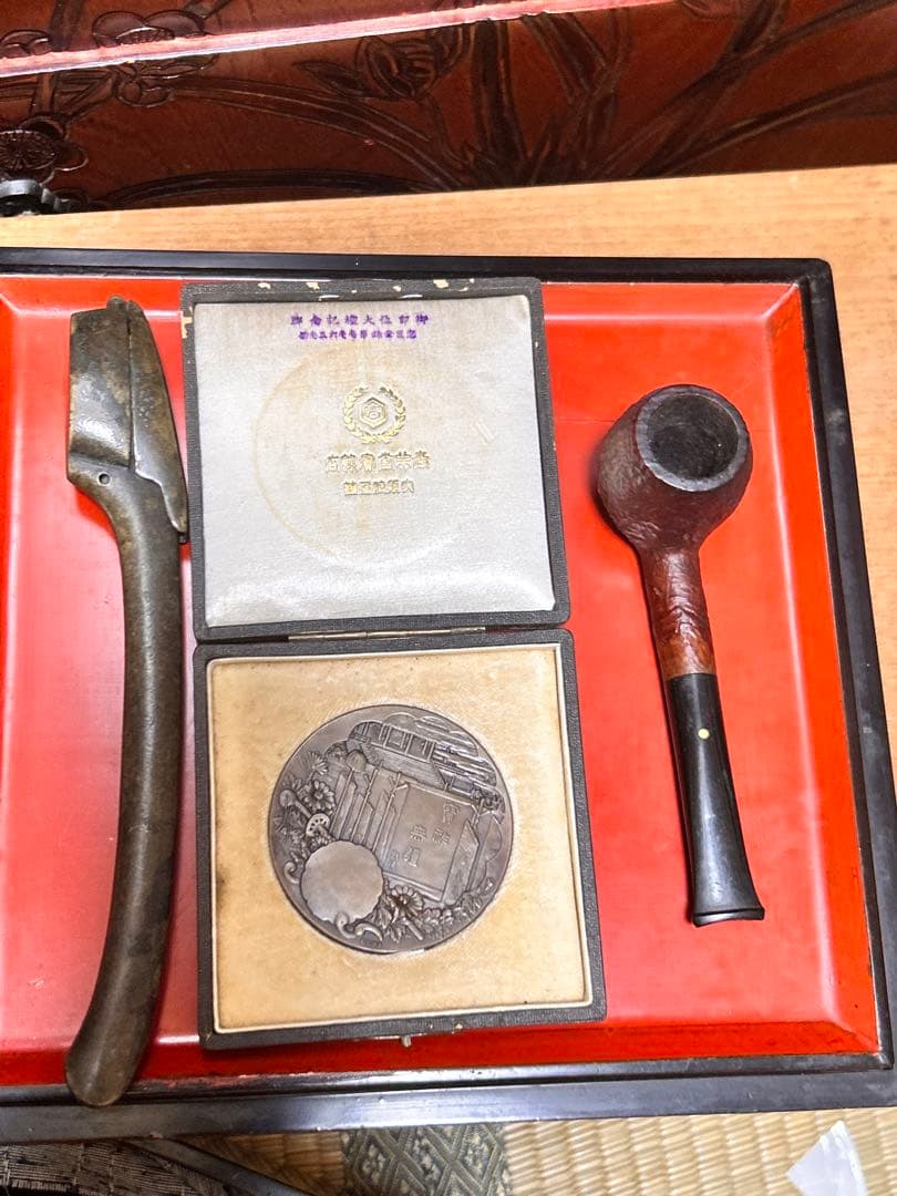 値下げ済み　煙草盆？勲章　値段交渉◎ 骨董品収集をしていた父の部屋にあった骨董品