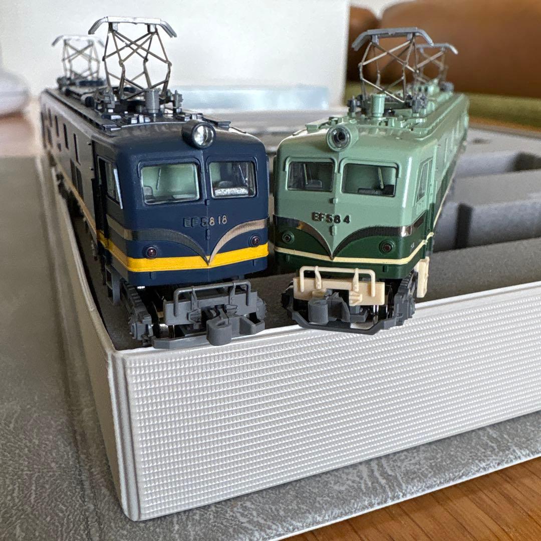 【希少】KATO 10-260 40周年記念 EF58試験塗装機４両セット⑤