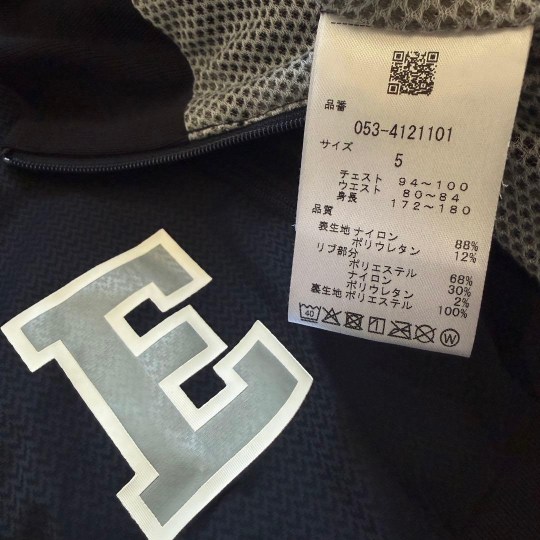 現行モデル　パーリーゲイツ　スニード　L〜XL相当　ジャケット　ブルゾン　紺　白