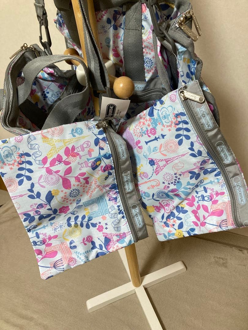 2点セット ミディアム ラージ 新品未使用 レスポートサック ボストン