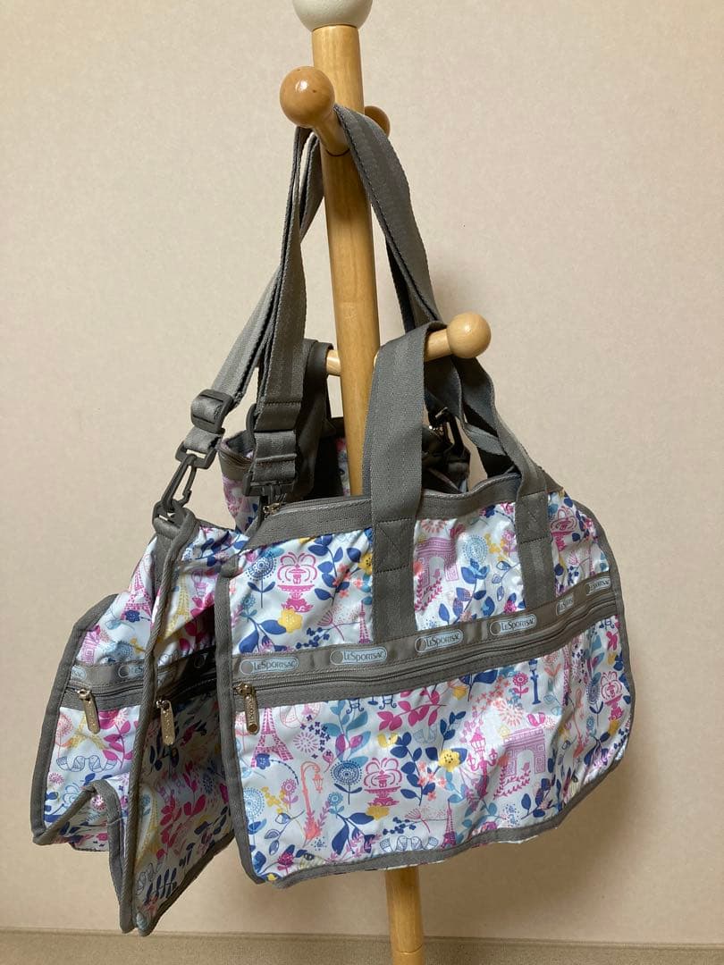 2点セット ミディアム ラージ 新品未使用 レスポートサック ボストン