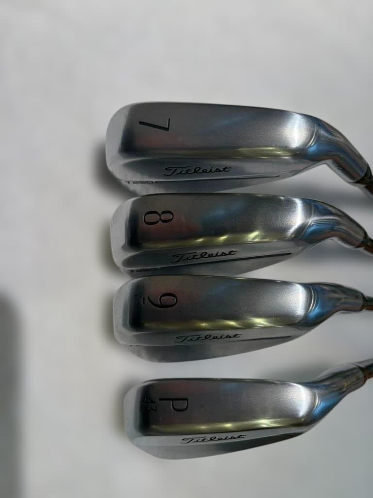 Titleist T-250 アイアン　7〜P　4本　ツアーAD75　R