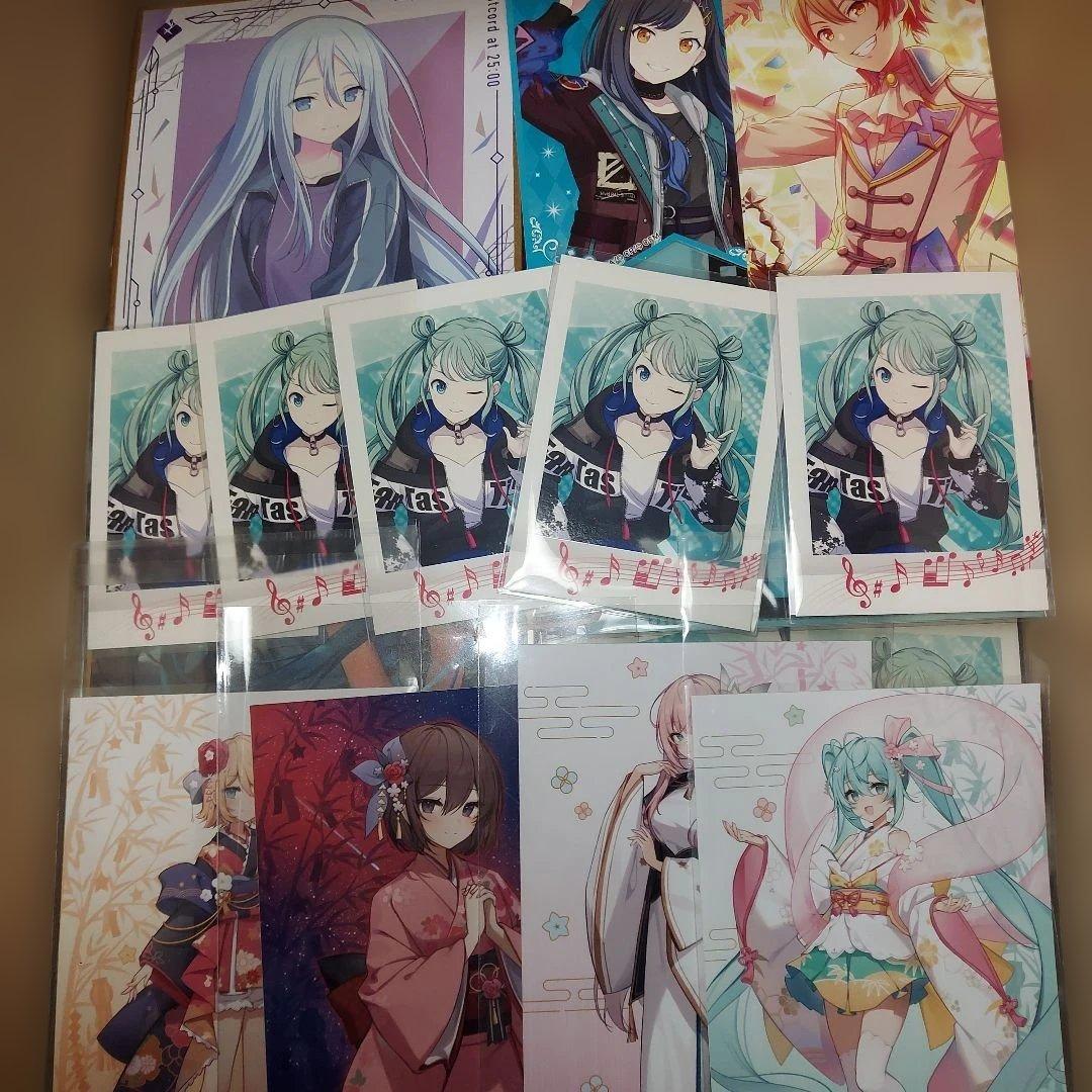 初音ミク プロセカ グッズ 紙類 大量 まとめ売り
