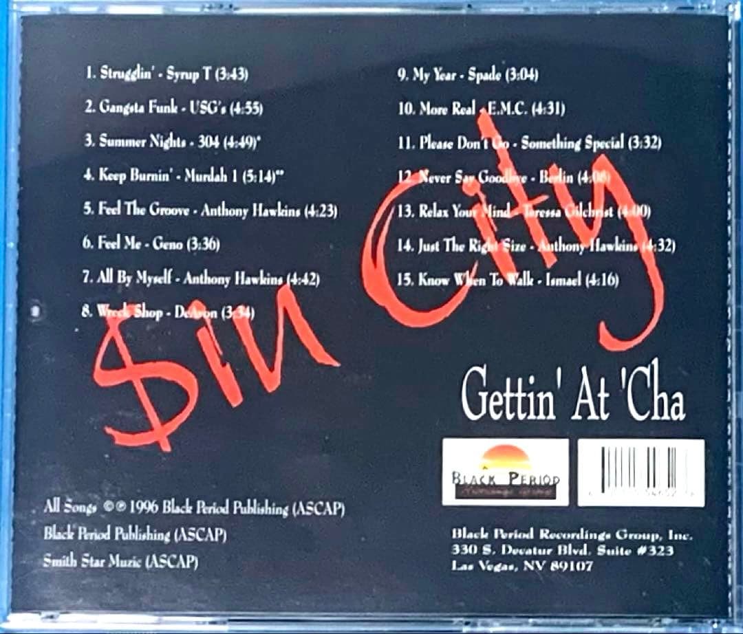 洋楽 Sin City / Gettin' At'Cha G-FUNK G-RAP