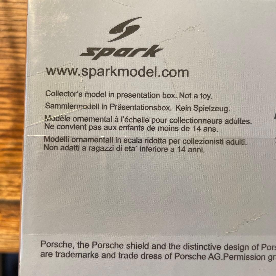 絶版　1/43 スパーク　ポルシェ　GT3 R GPX Racing 特別仕様