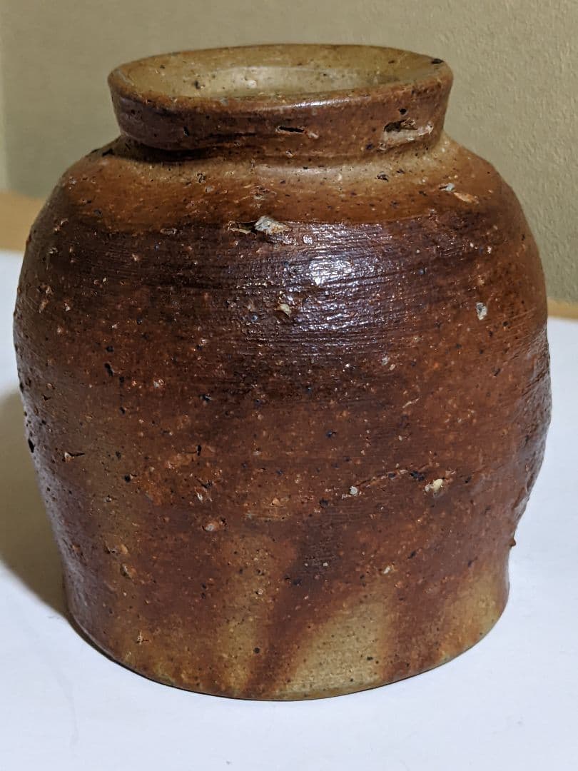 ♦六古窯 備前焼 古作 ぐい呑み 古美術品 アンティーク 骨董品 コレクション