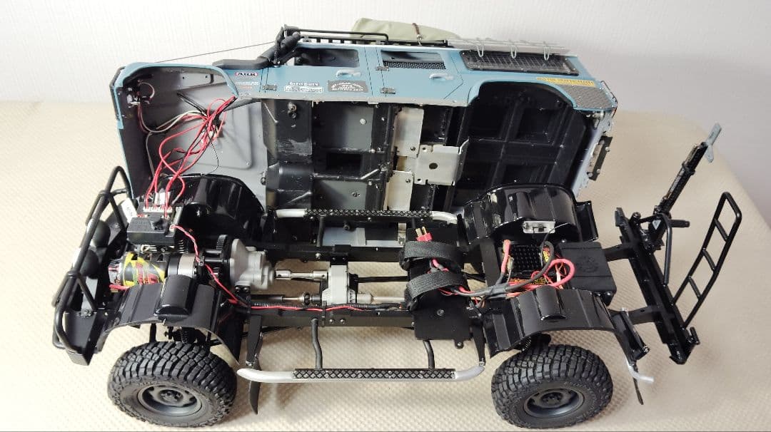 ホビーラジコン RC4WD GERENDEII Land Rover Defender D110