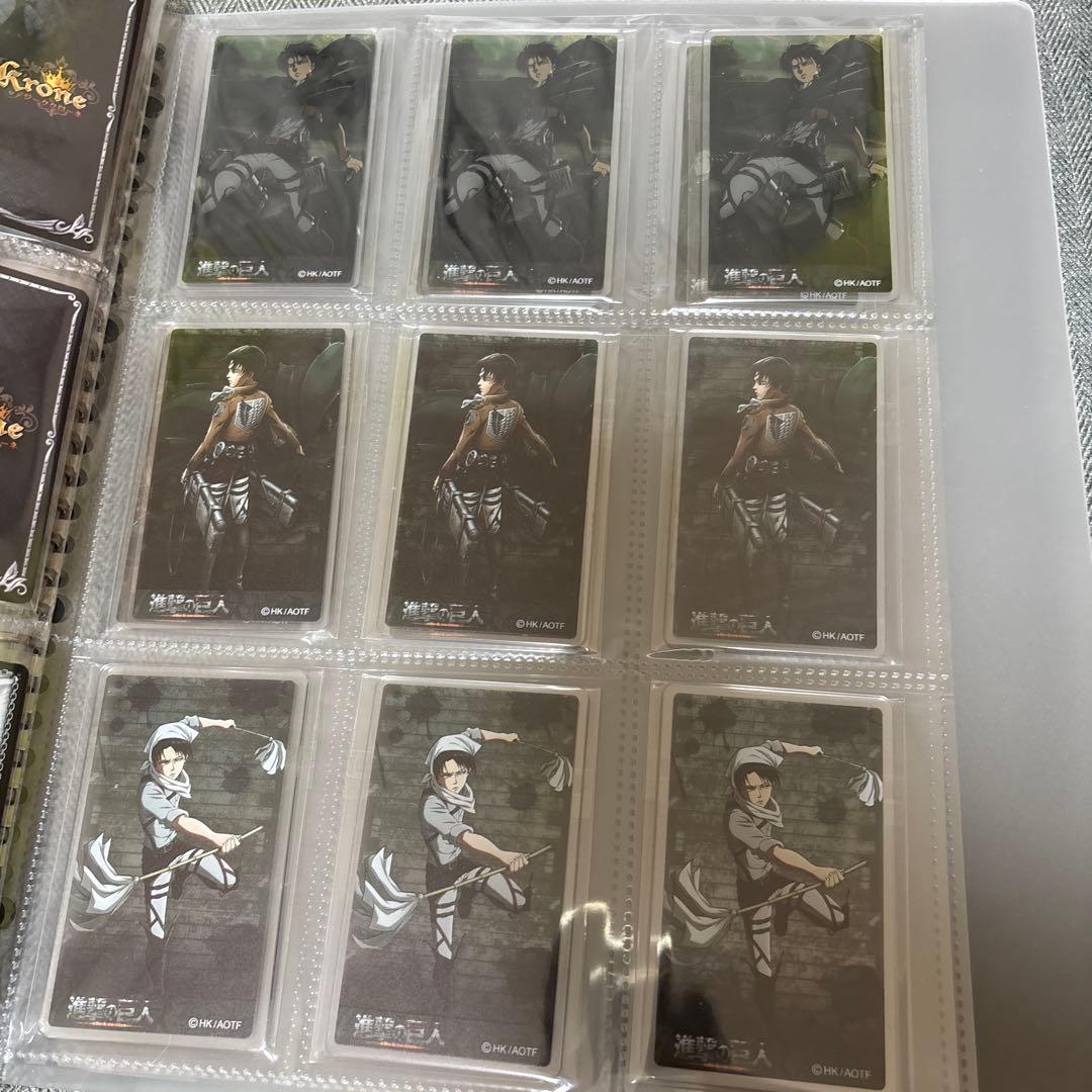 進撃の巨人 リヴァイ兵長 カード まとめ売り