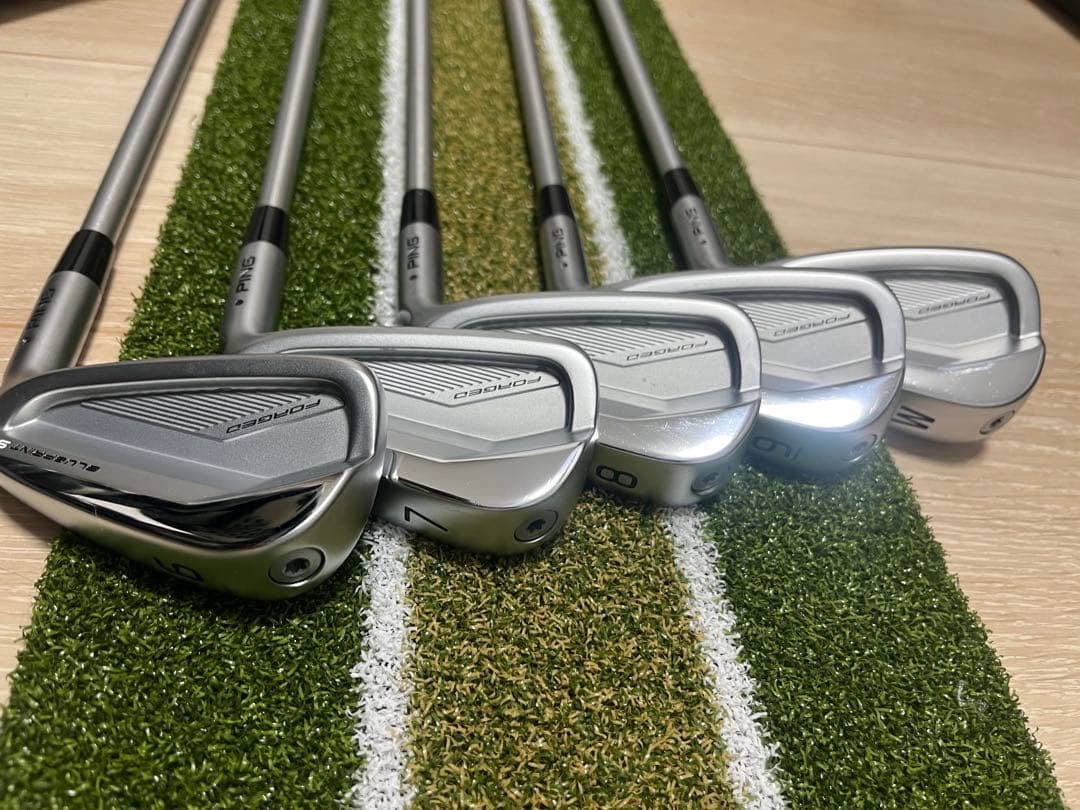 美品週末特価　ピン ブループリントS アイアン 5本セットKBS c-taper