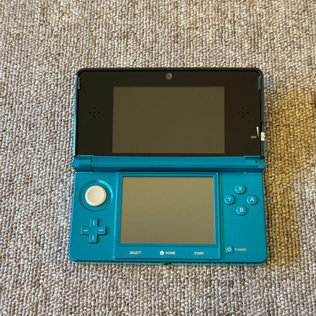 ニンテンドー3DS アクアブルー ACアダプタ付き