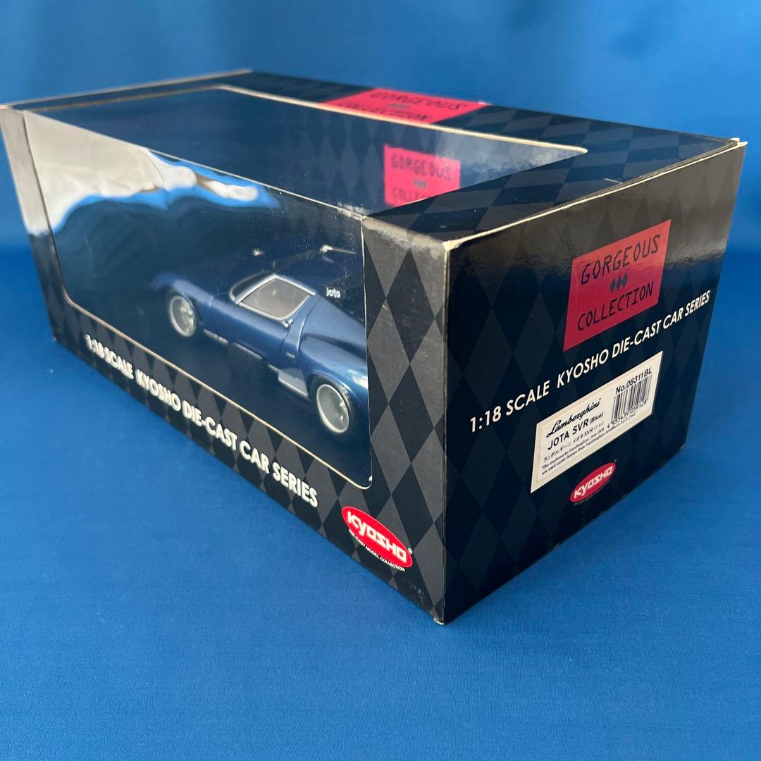 京商　1/18 ランボルギーニ イオタ SVR ブルー