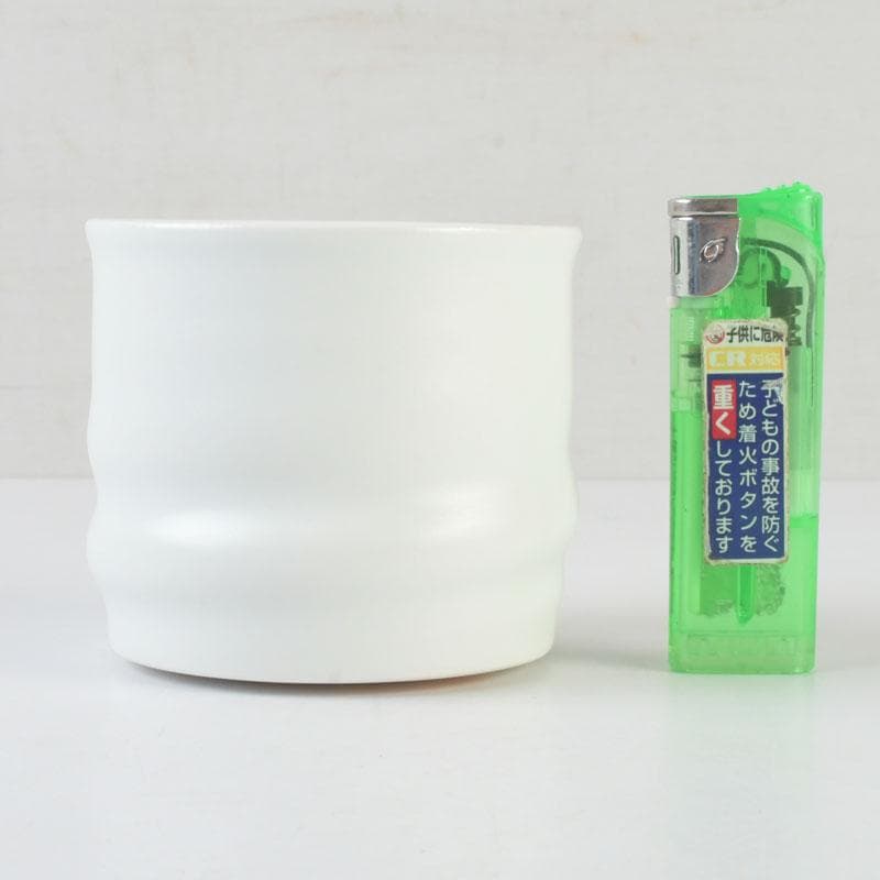 美濃焼　木欒字窯　清水久伸作　爵杯　高杯　共箱　V　9887