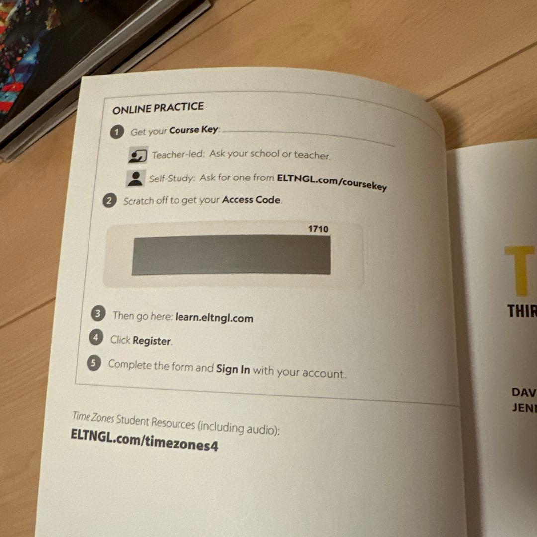 未使用　National Geographic TIME ZONES 5冊セット