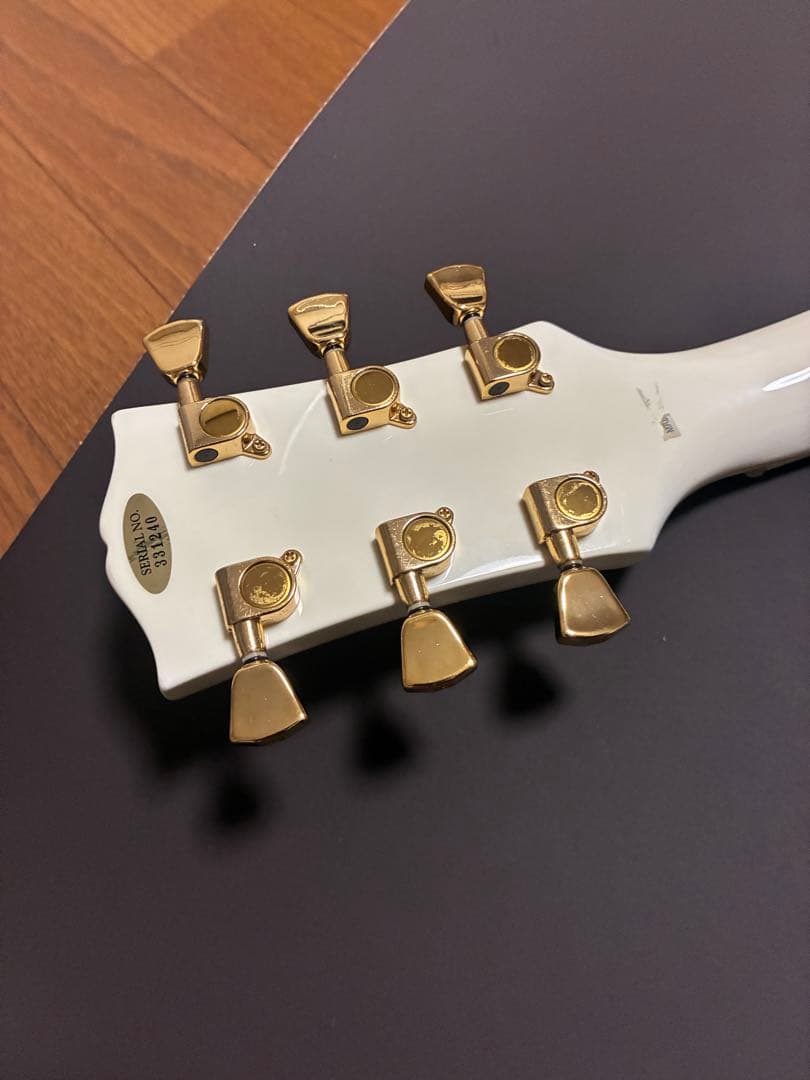 レスポールスタイル エレキギター ホワイト