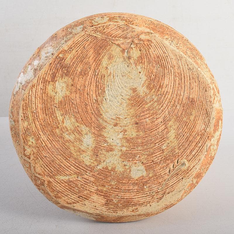 茶道具　美濃焼　大萱窯　加藤弥右衛門造　水指　共箱　V　8306