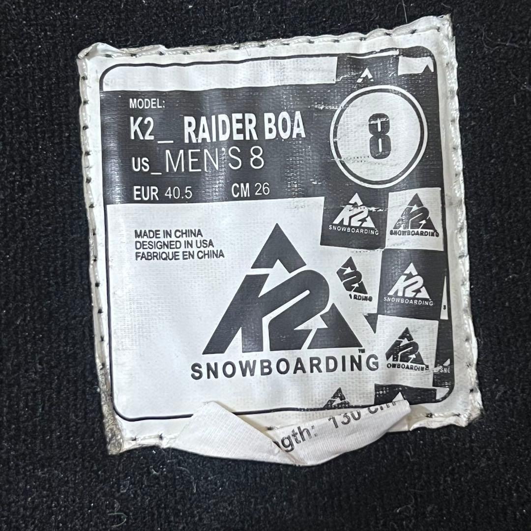 K2 ケーツー　メンズスノーボード　メンズ4点　148cm メンテナンス済み