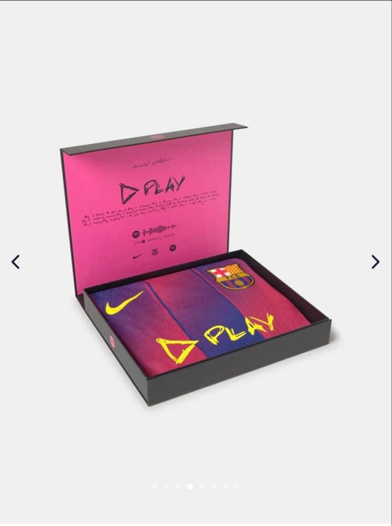 FCバルセロナ×エドシーラン オーセンティックユニフォーム　背番号8 ペドリ