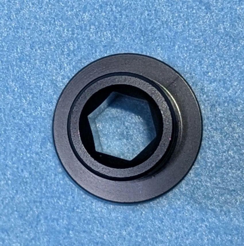 SKEACE ピスト用クランクセット 165mm 48T BB付属 ブラック