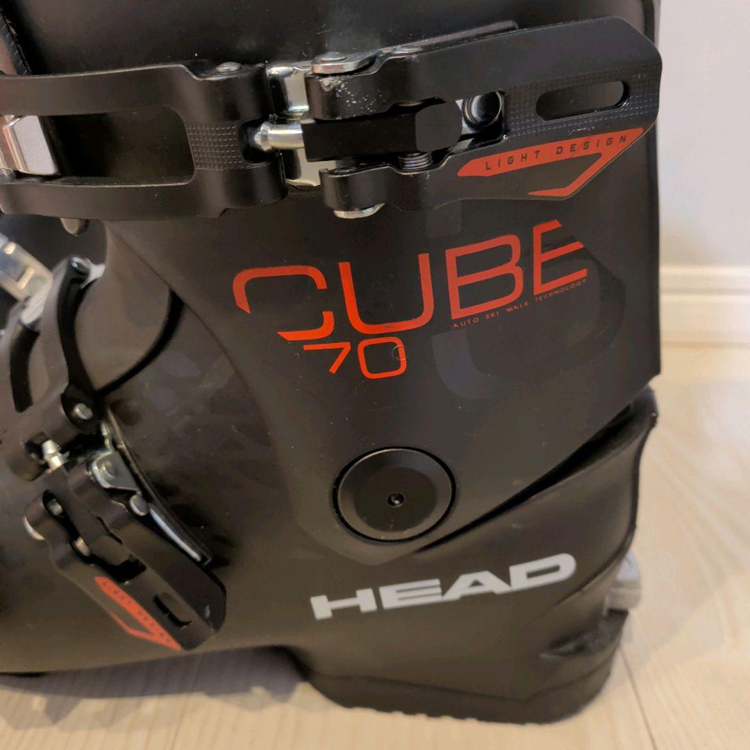 【美品】ヘッドキューブ3 70 HEAD CUBE3 70 26.5cmスキー
