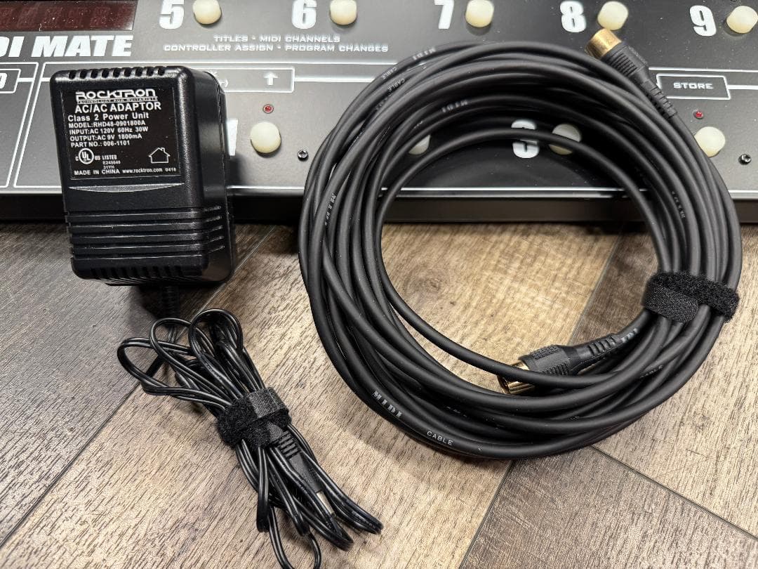 Rocktron MIDI Mate 元箱・付属品・マニュアル付き 美品