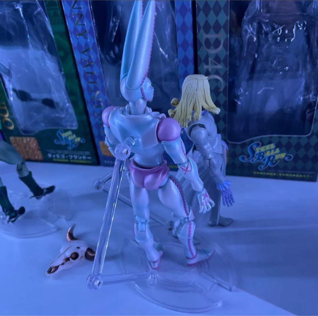 ジョジョの奇妙な冒険 超像可動 SBR 3種＋一番くじ ワーコレ 2種 セット