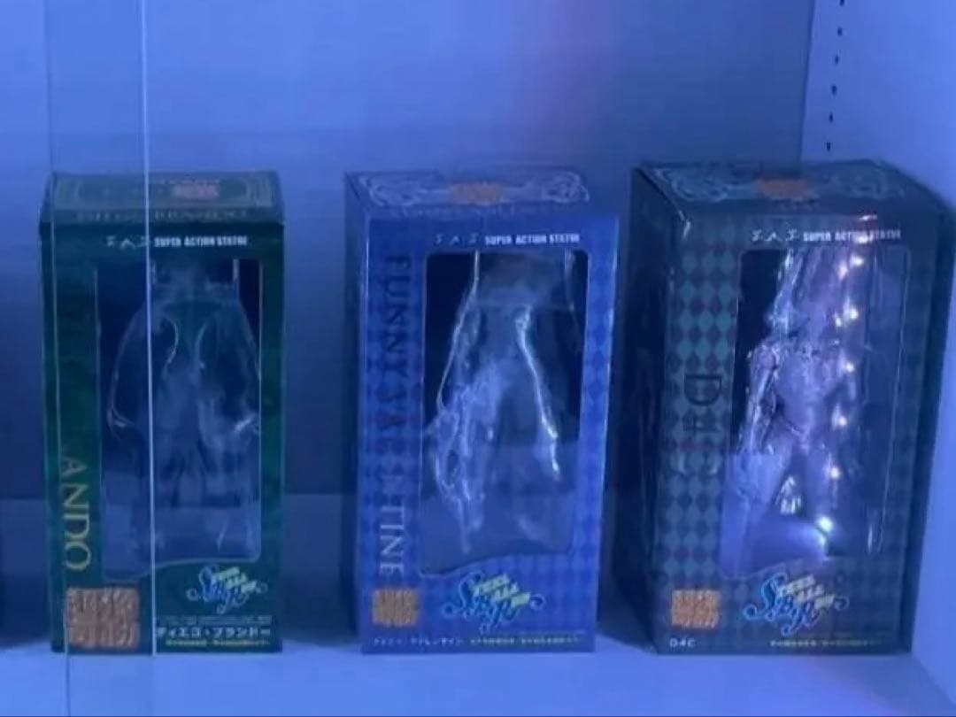 ジョジョの奇妙な冒険 超像可動 SBR 3種＋一番くじ ワーコレ 2種 セット