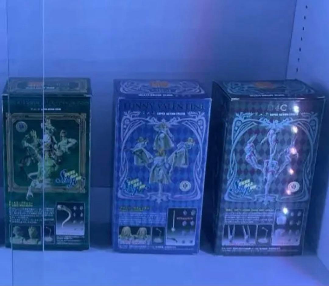ジョジョの奇妙な冒険 超像可動 SBR 3種＋一番くじ ワーコレ 2種 セット