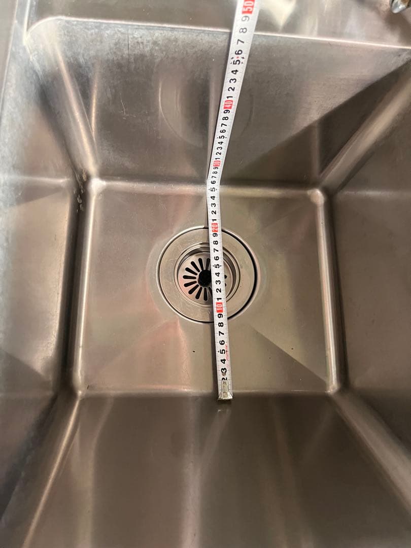☆工場整備品☆一槽シンク　美品　幅400 ステンレス　業務用