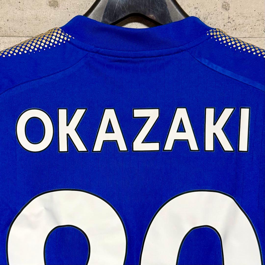 【美品！】17/18 レスター・シティFC ♯20 岡崎慎司【Lサイズ】ホーム