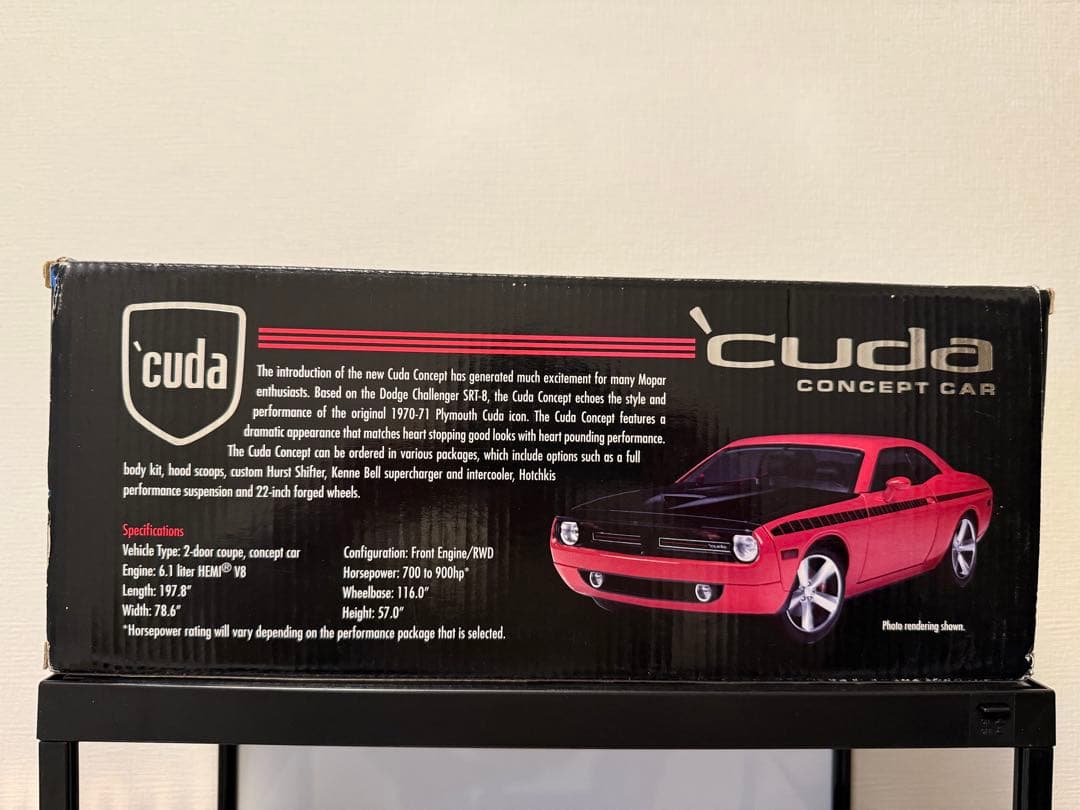 Plymouth 'cuda concept car 1/18 稀少品