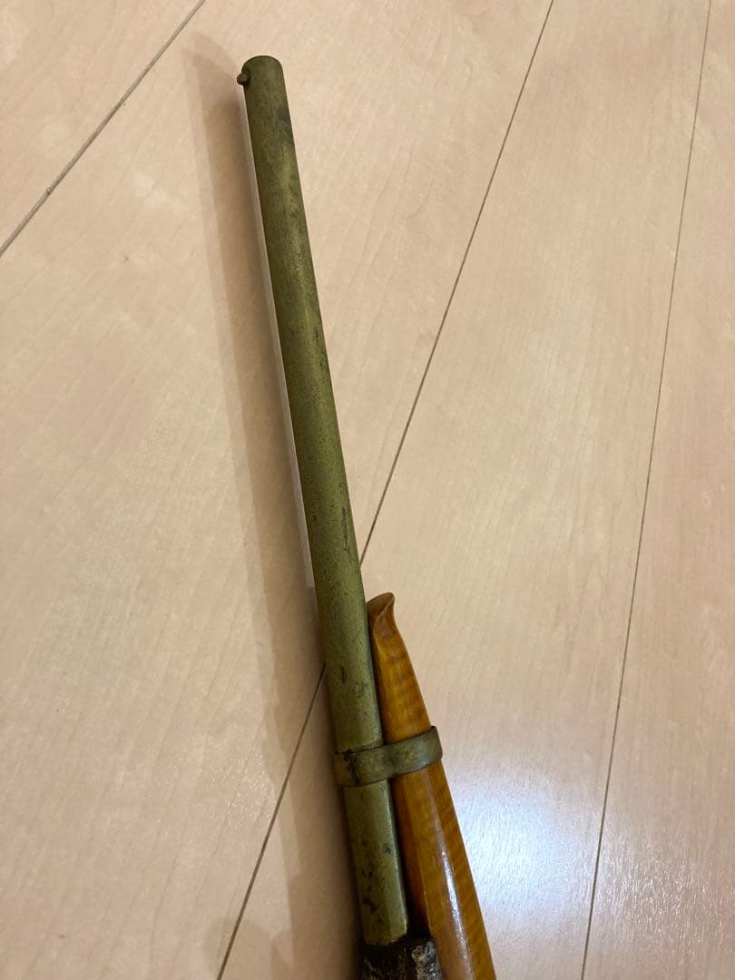 射的銃　バネ式　お祭り　縁日　アンティーク　ヴィンテージ　昭和レトロ　コルク銃