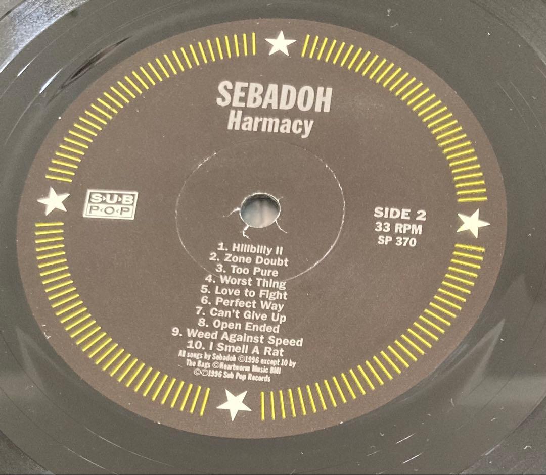 ◾️USオリジナル盤■SEBADOH / セバドー■Harmacy / 1996