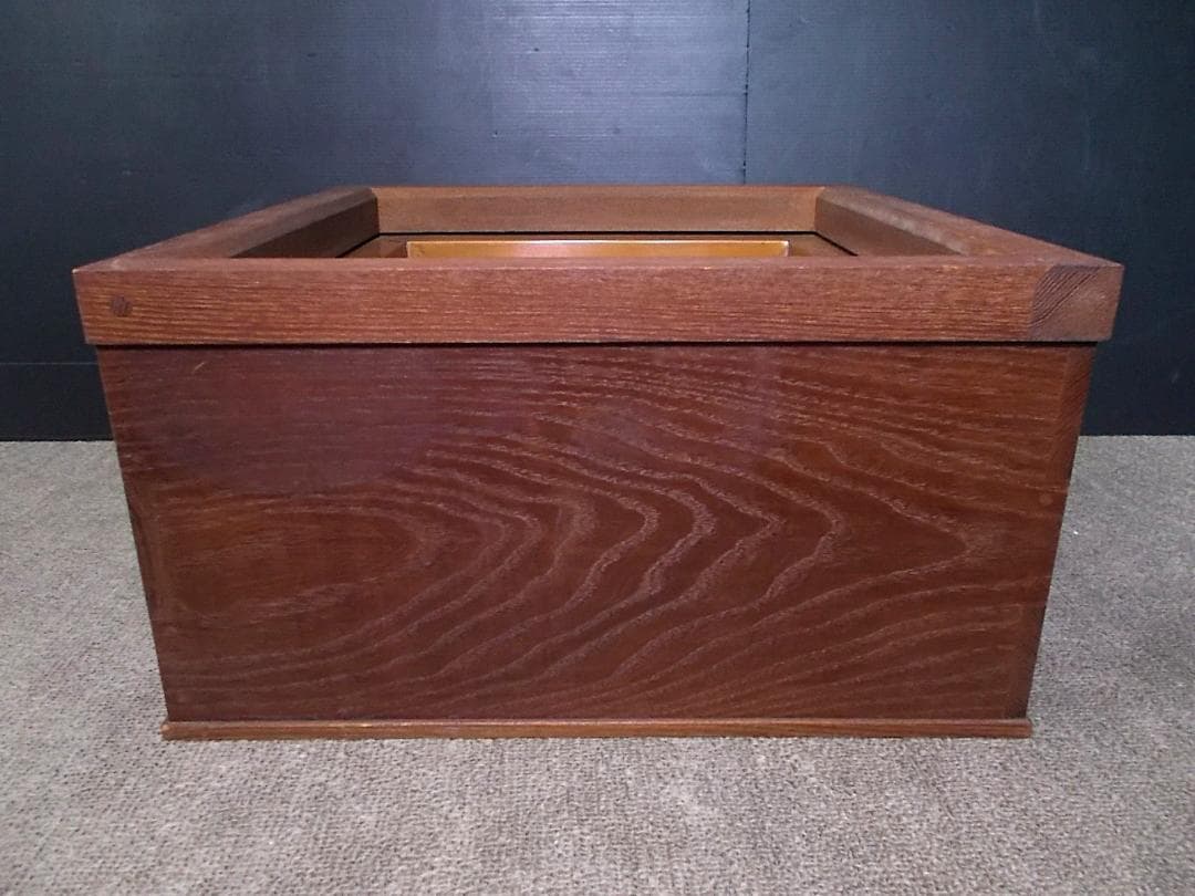 茶道具 置炉セット 釜師/佐藤浄清 霰鹿地紋茶釜 釜環 未使用五徳 送料込み