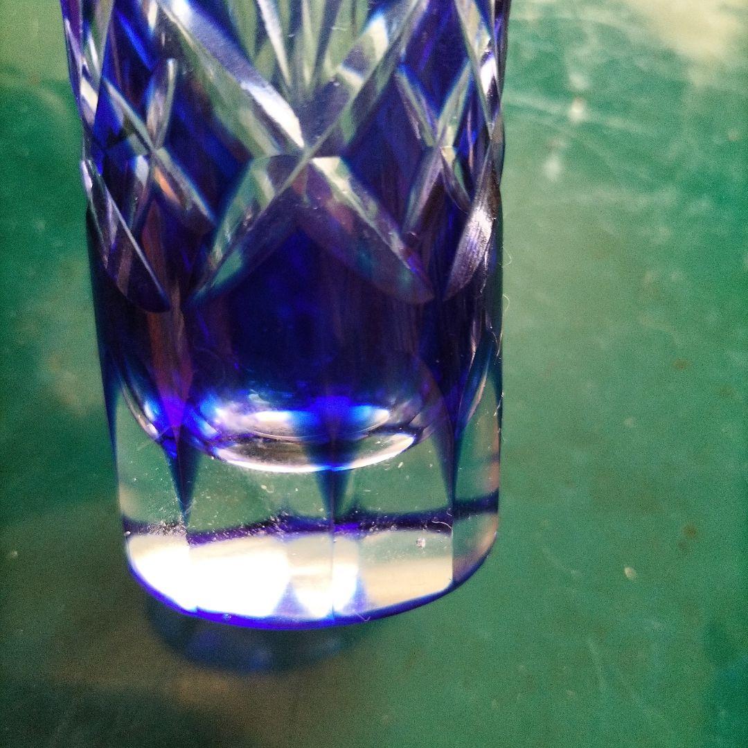 薩摩切子・色被せ切子５個セット